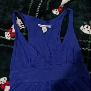 Blue Sleeveless Dress used